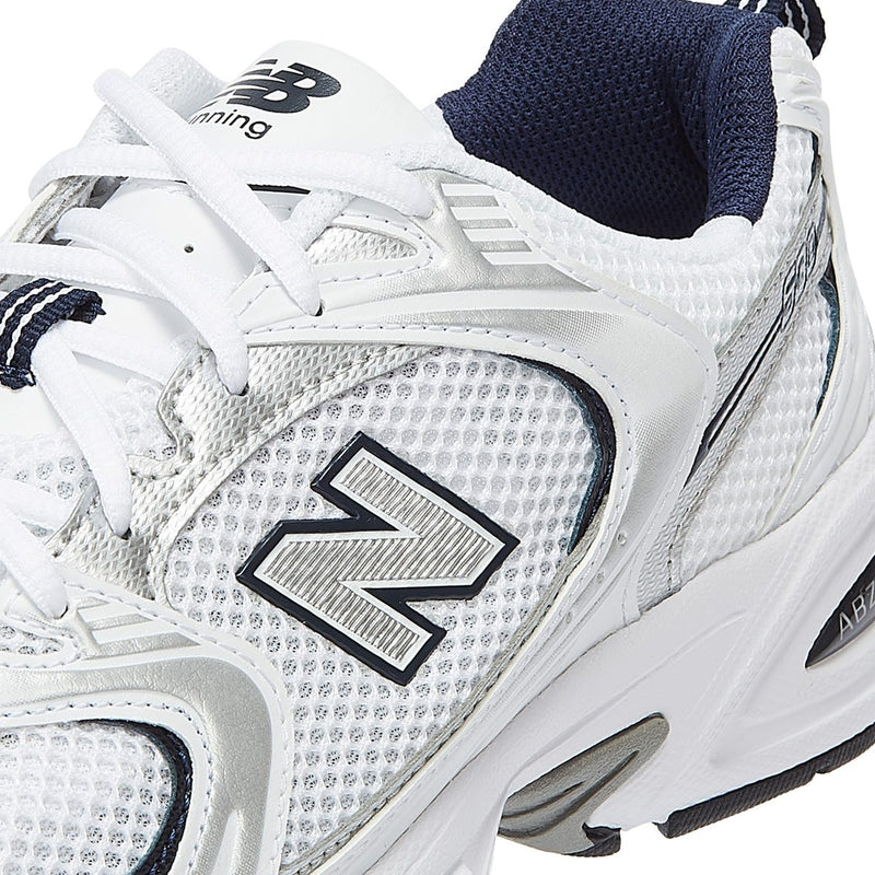 New Balance 530 Weiß / Natürliche Indigo Turnschuhe