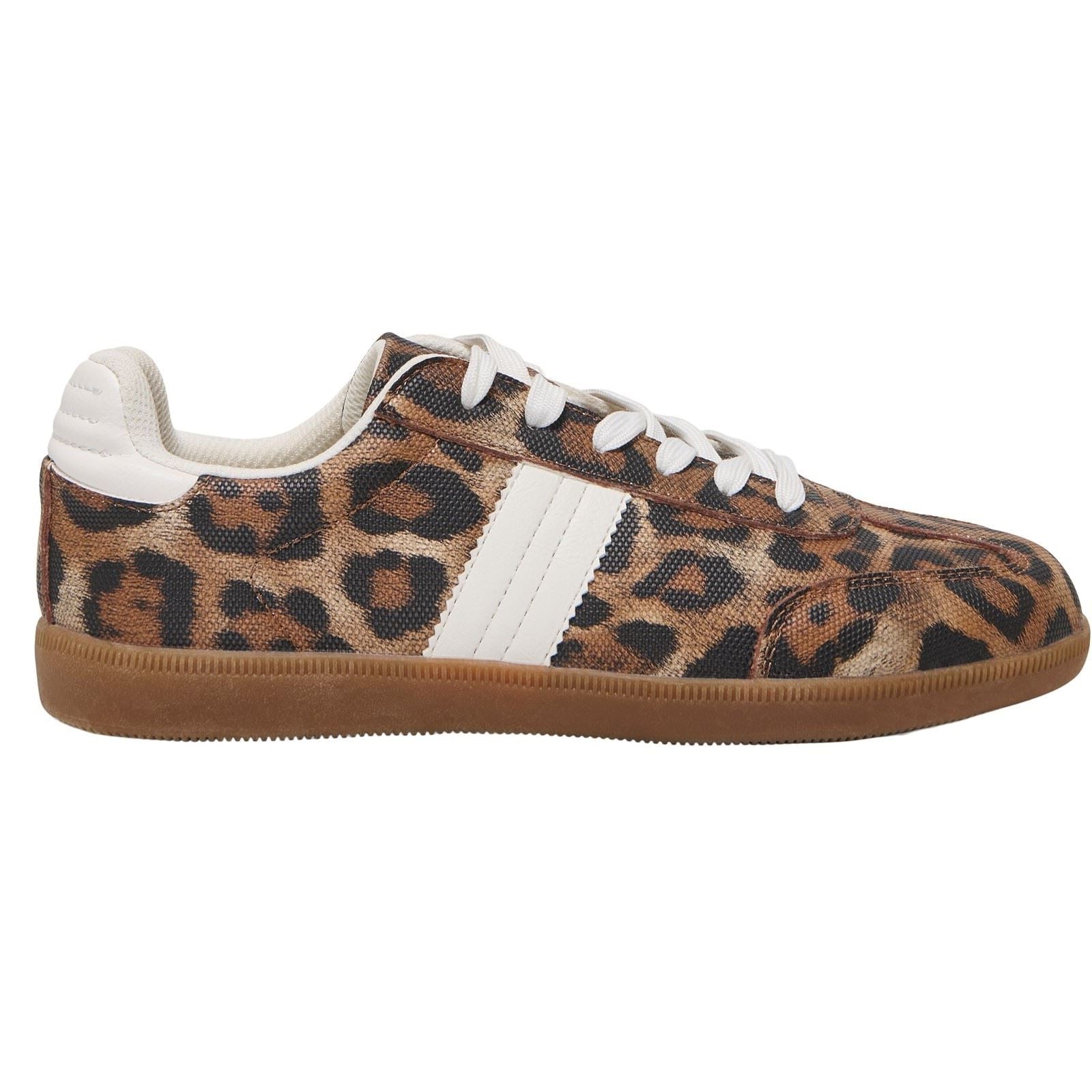 ONLY Amber Polyester Damen Sand/leopard Sneakers