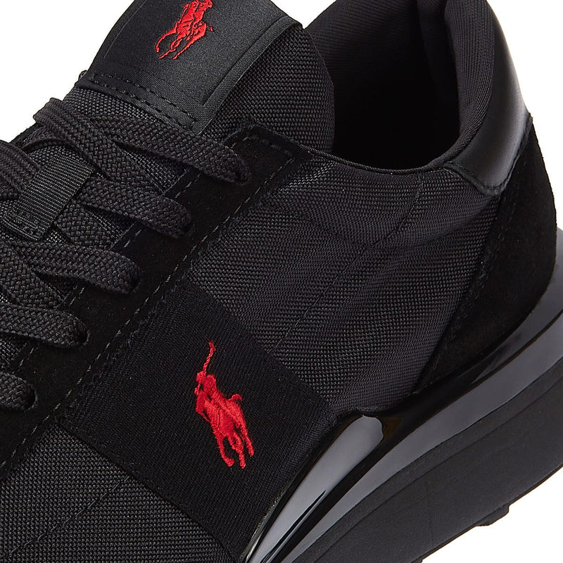 Ralph Lauren Train 89 Triple Herren Schwarz / Rot Trainer