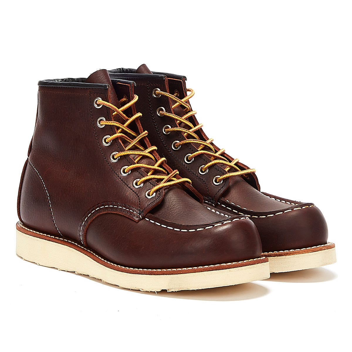 Red Wing Schuhe Mens Briar Öl Slick 6-Zoll-Moc Toe Stiefel