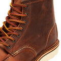 Red Wing Shoes Classic Moc Toe R&T Mens Copper Brown Stiefel