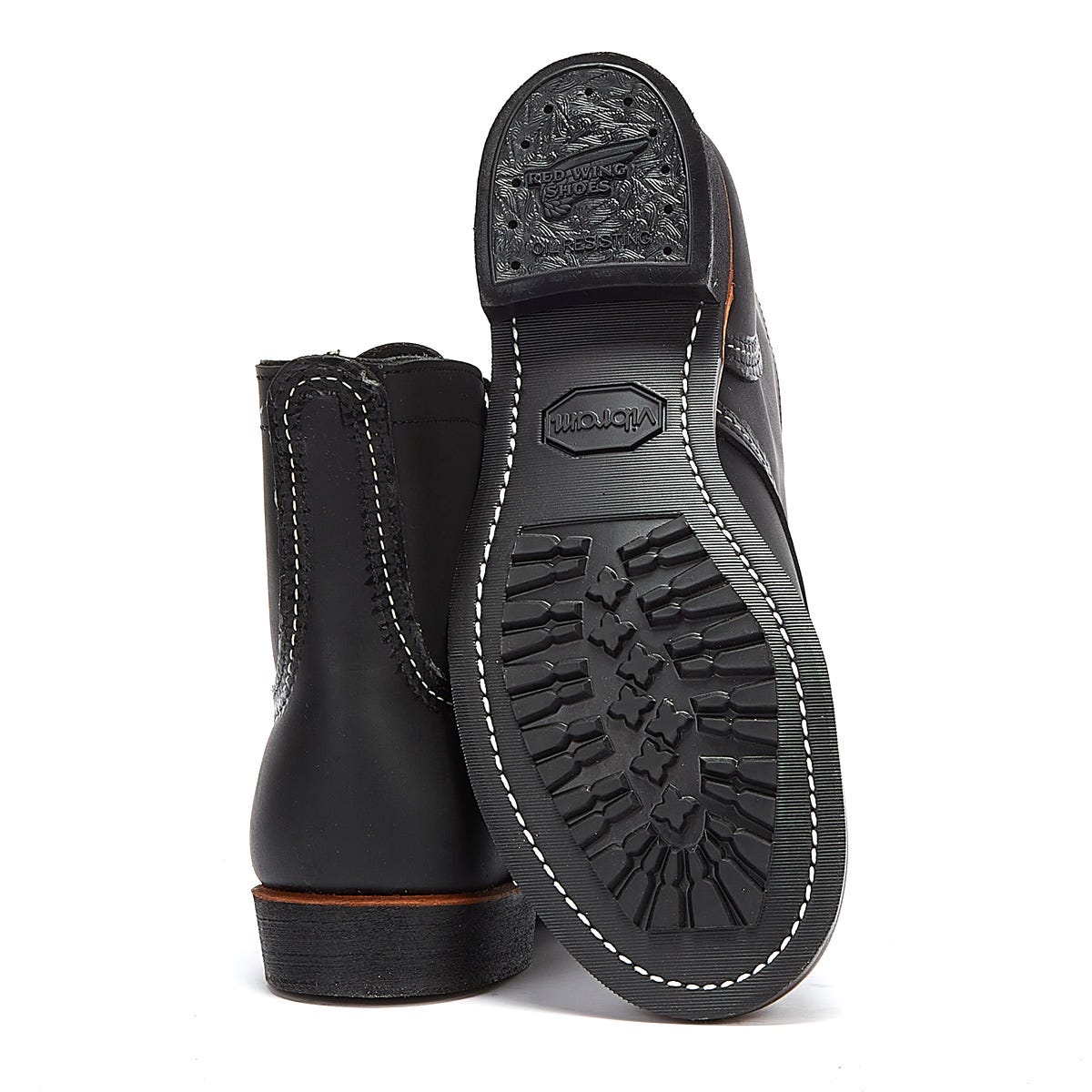 Red Wing Schuhe Eisen Ranger Harness Herren schwarz Stiefel
