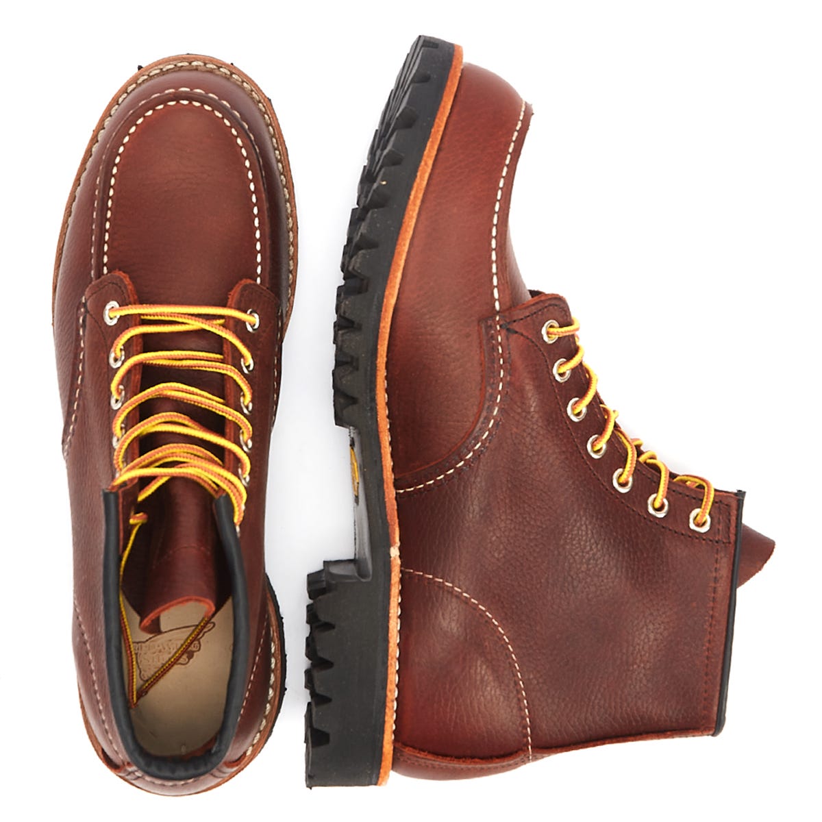 Red Wing Shoes Red Wing 6-Inch Moc Herren-Stiefel In Braun