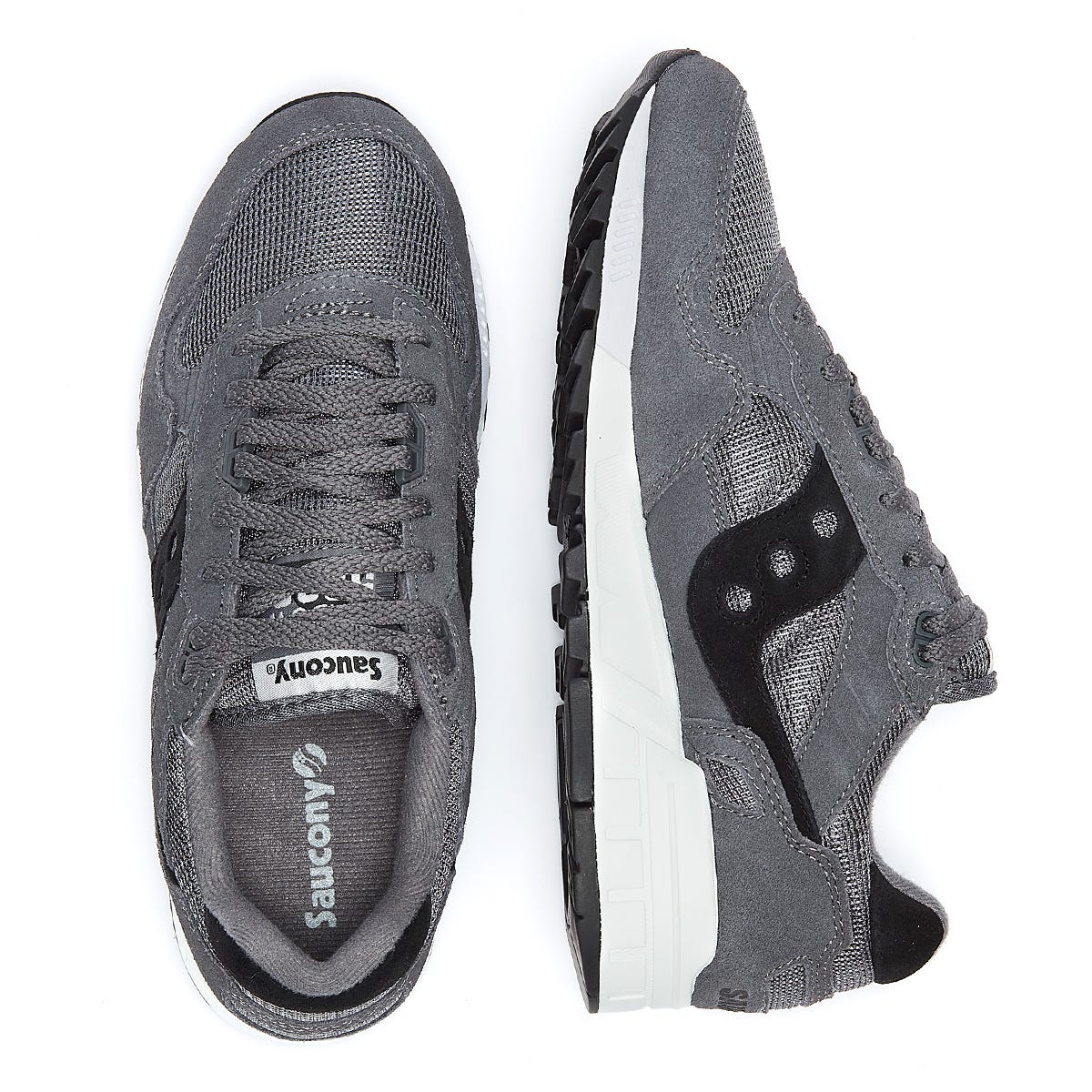 Saucony Shadow 5000 Vintage Herren Dunkelgrau / Weiß Turnschuhe