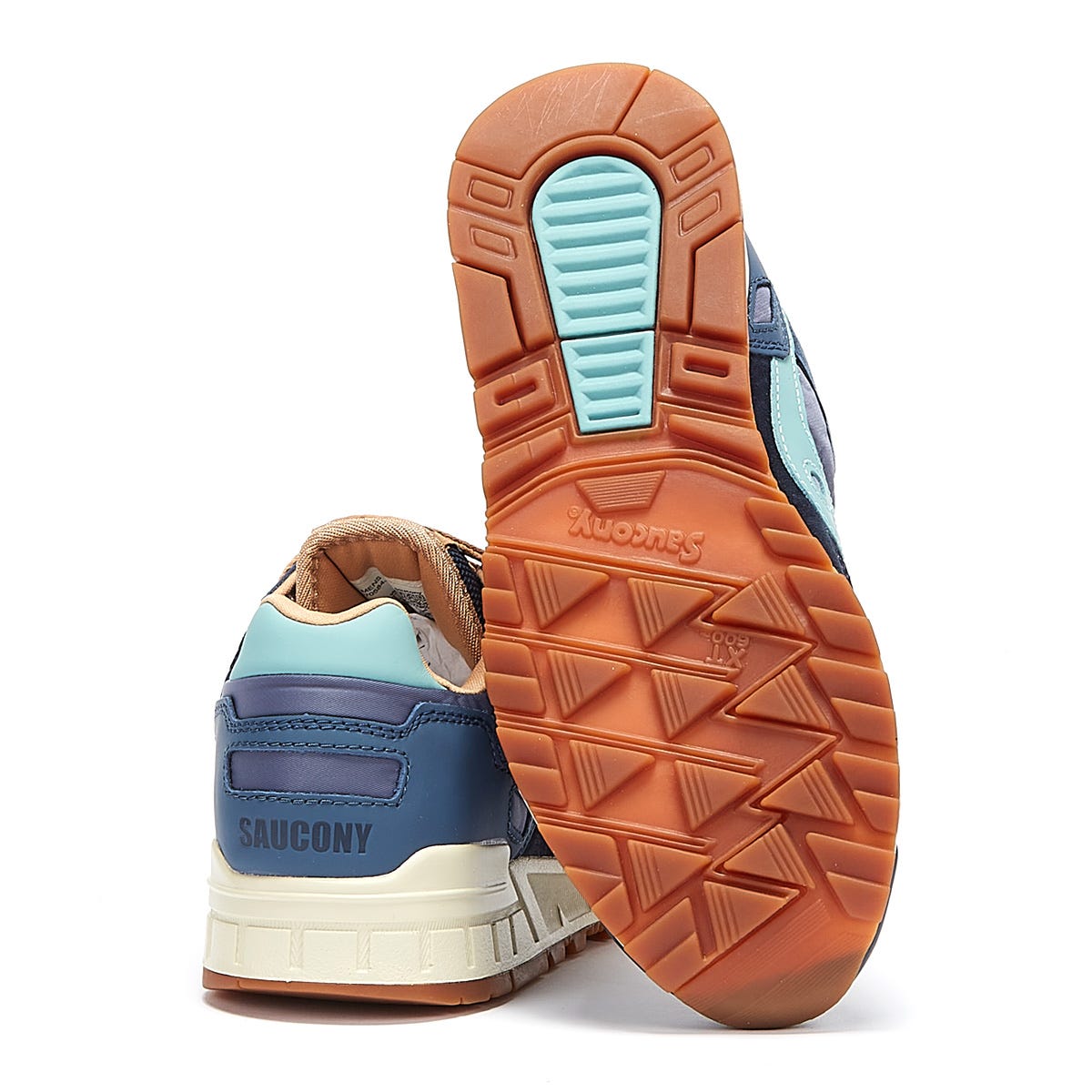 Saucony Shadow 5000 Vintage Herren Navy / Tan Turnschuhe