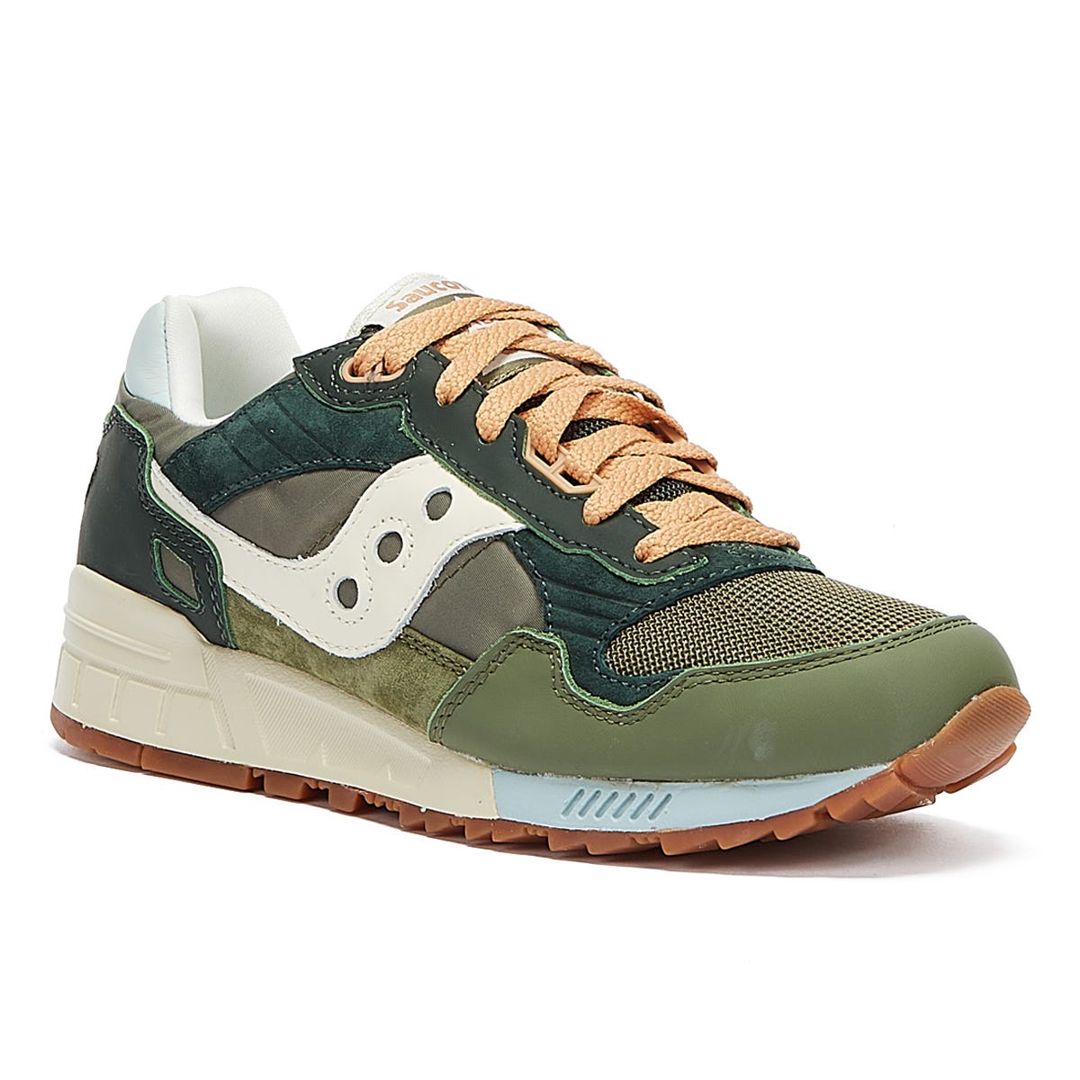 Saucony Shadow 5000 Vintage Herren Dunkelgrün / Tan Turnschuhe