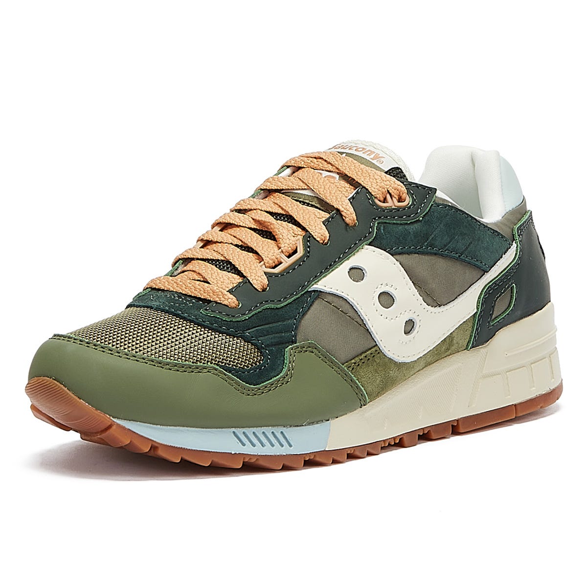 Saucony Shadow 5000 Vintage Herren Dunkelgrün / Tan Turnschuhe