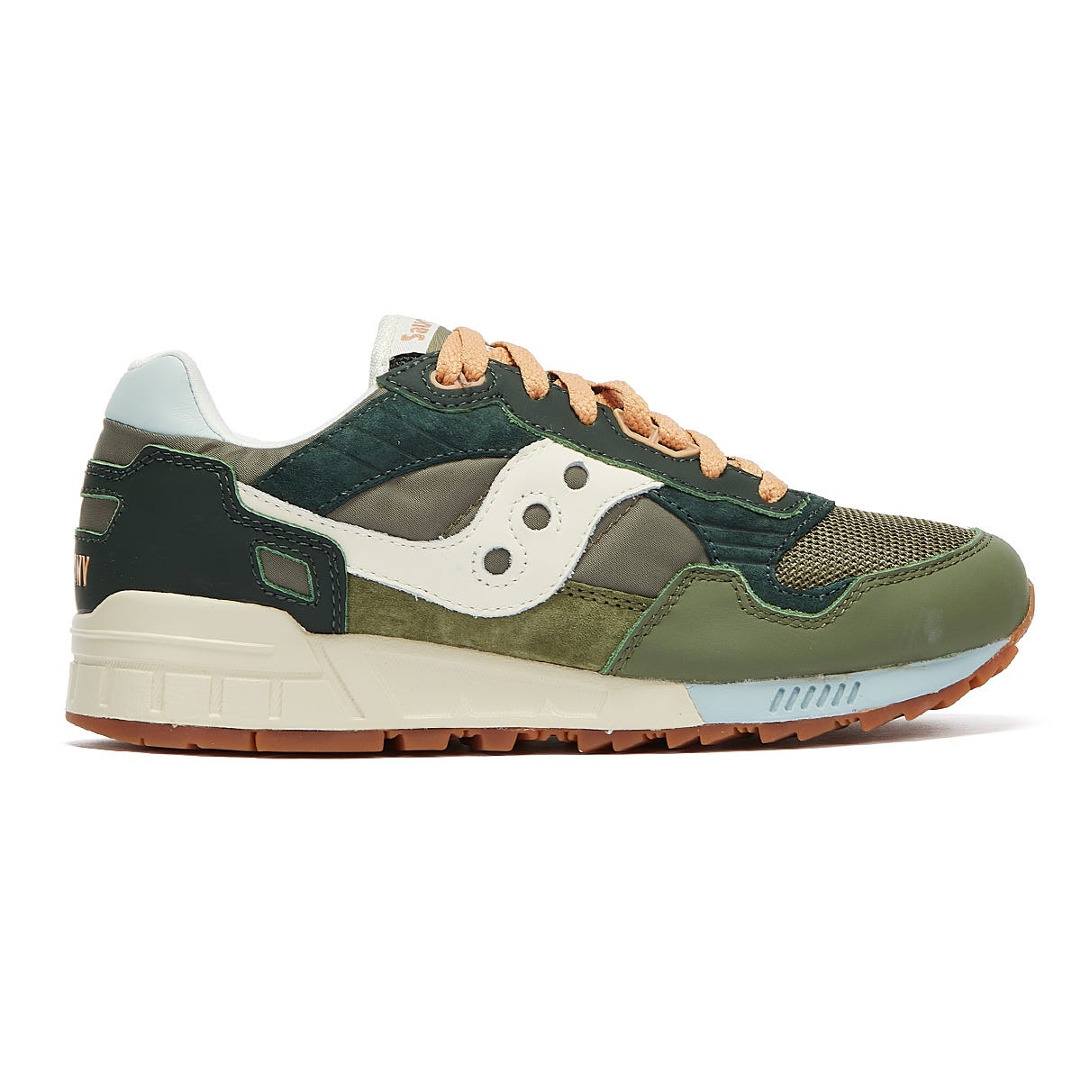 Saucony Shadow 5000 Vintage Herren Dunkelgrün / Tan Turnschuhe
