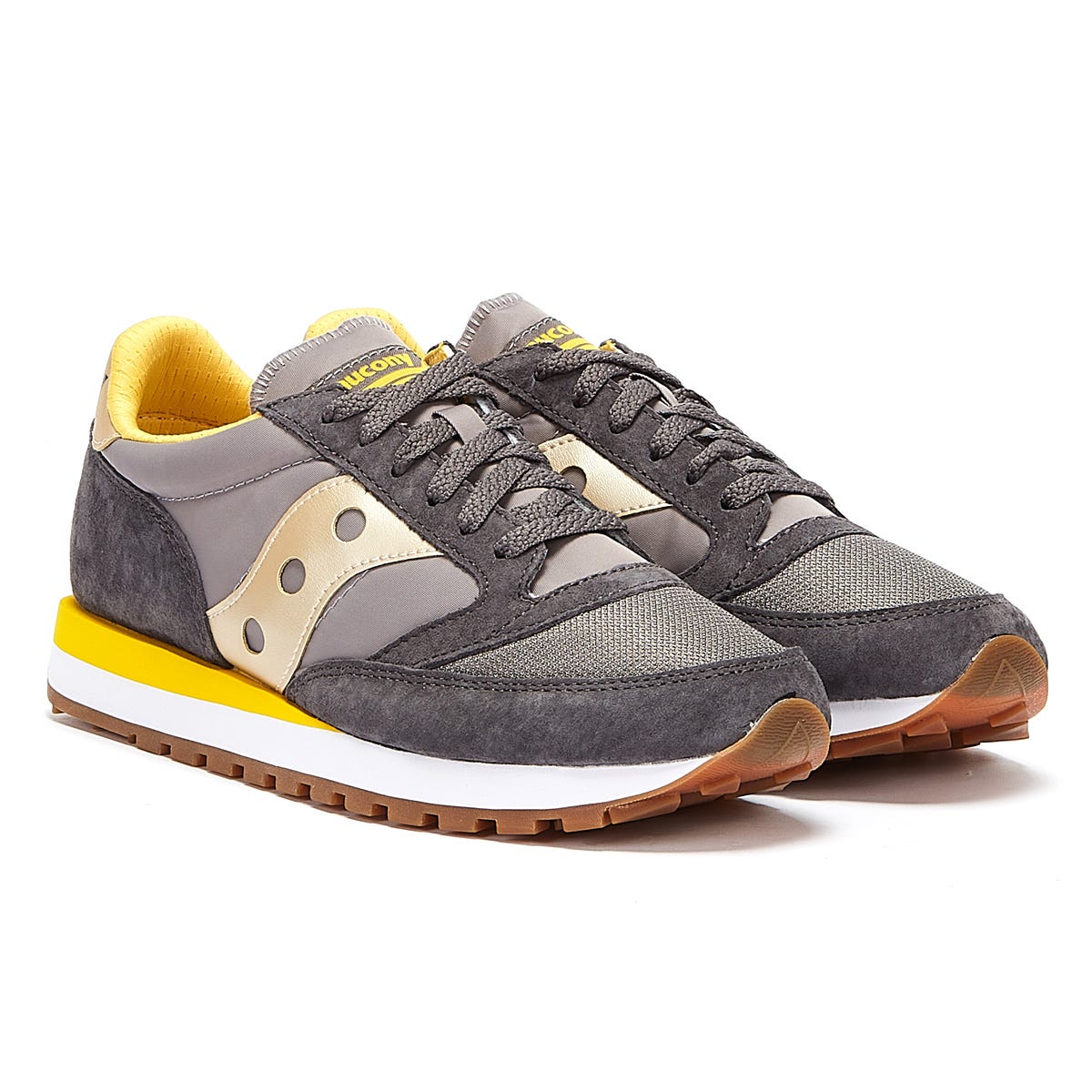 Saucony Jazz 81 Herren Grau / Gelb Turnschuhe