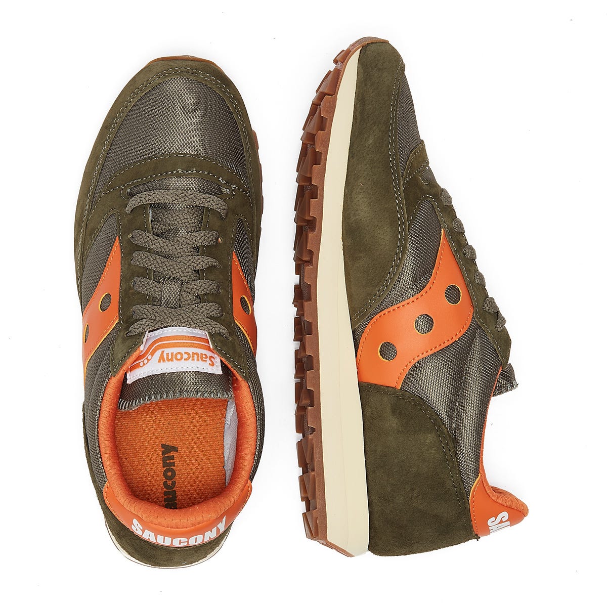 Saucony Jazz 81 Herren Grün / Marine / Gelb Turnschuhe