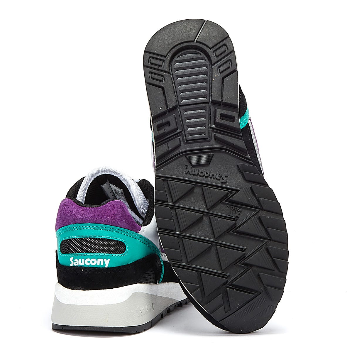 Saucony Shadow 6000 Herren Weiß / Teal / Lila Turnschuhe