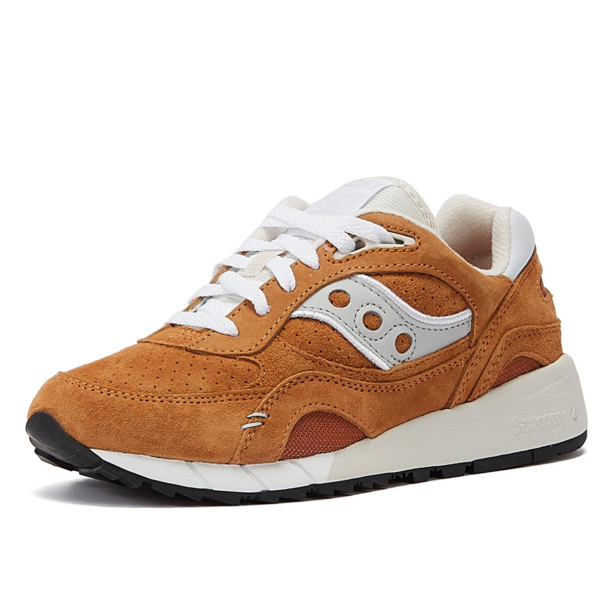 Saucony Shadow 6000 Wildleder Premium Herren Orange Turnschuhe