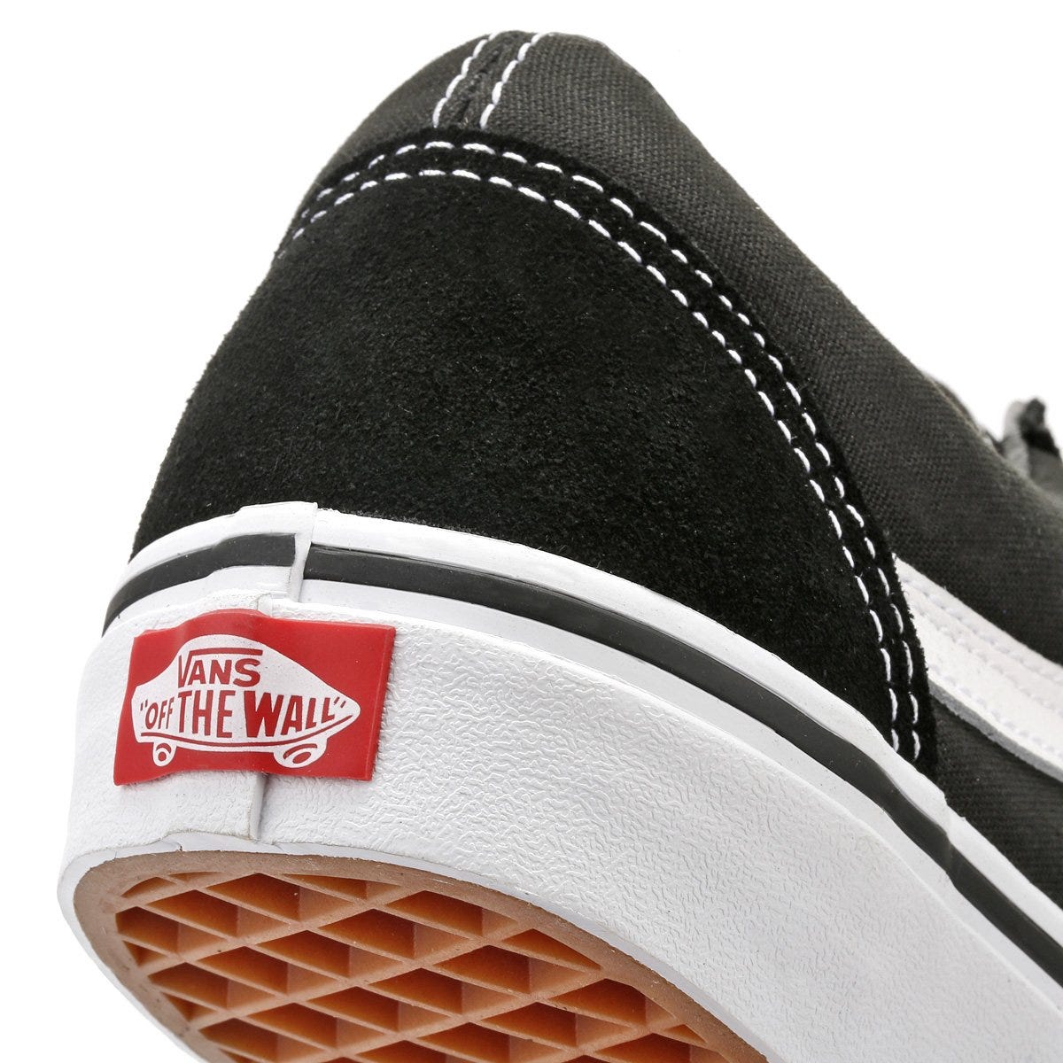 Vans Old Skool Herren Schwarz / Weiß Canvas Turnschuhe