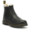 Dr. Martens Womens Schwarz Braun Wyoming Leonore Stiefel