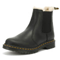 Dr. Martens Womens Schwarz Braun Wyoming Leonore Stiefel