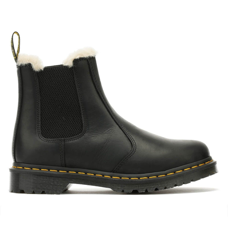Dr. Martens Womens Schwarz Braun Wyoming Leonore Stiefel