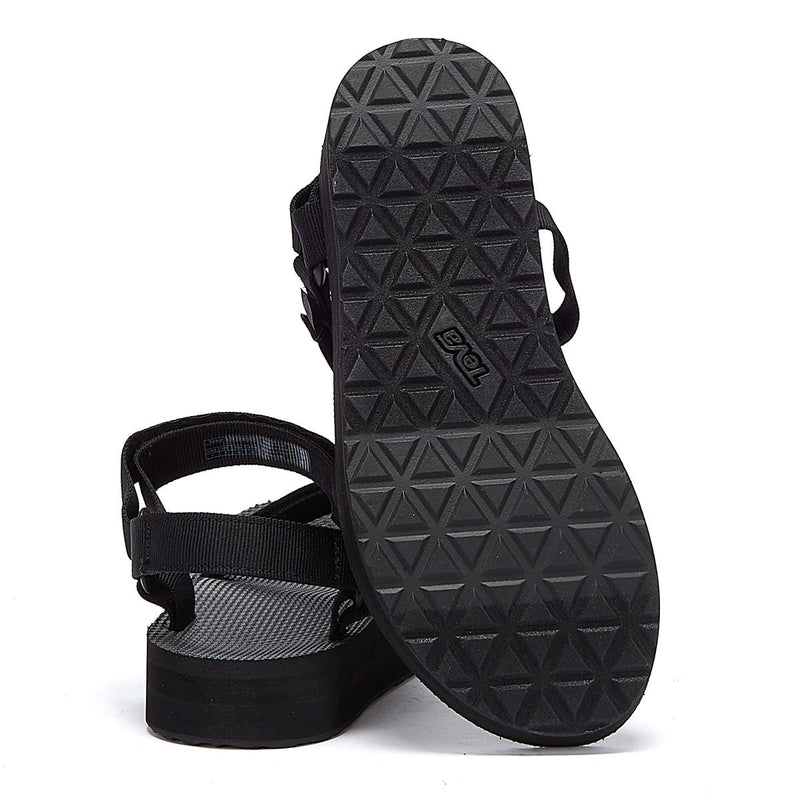 Teva Midform Universal Damen Schwarz / Schwarz Sandalen