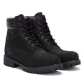 Timberland Herren schwarz Premium 6 Inch Nubuk Leder Stiefel