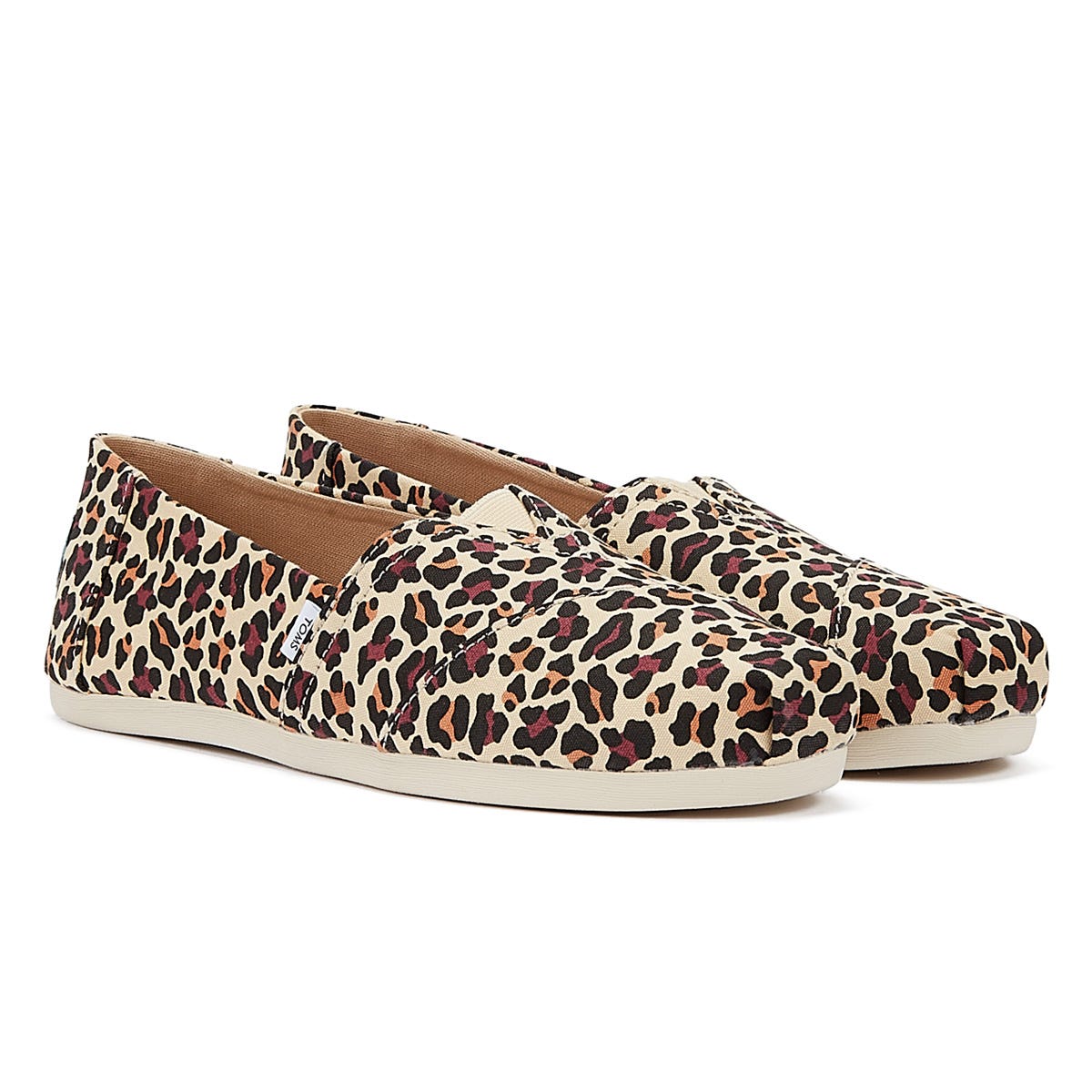 TOMS Alpargata Womens Leopard Espadrilles