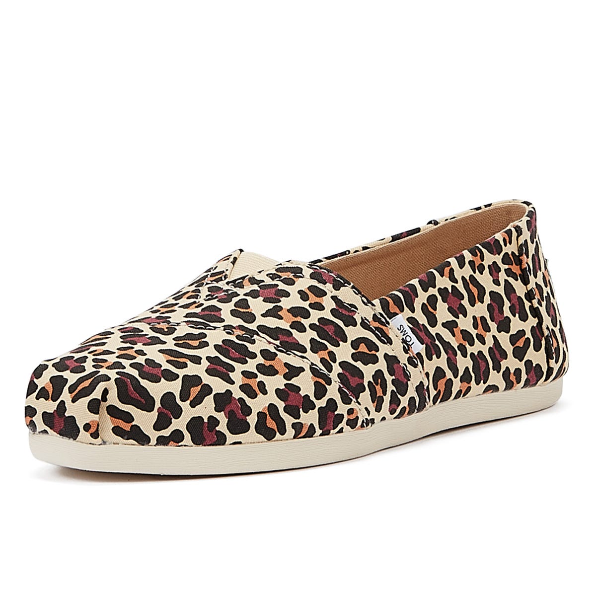 TOMS Alpargata Womens Leopard Espadrilles