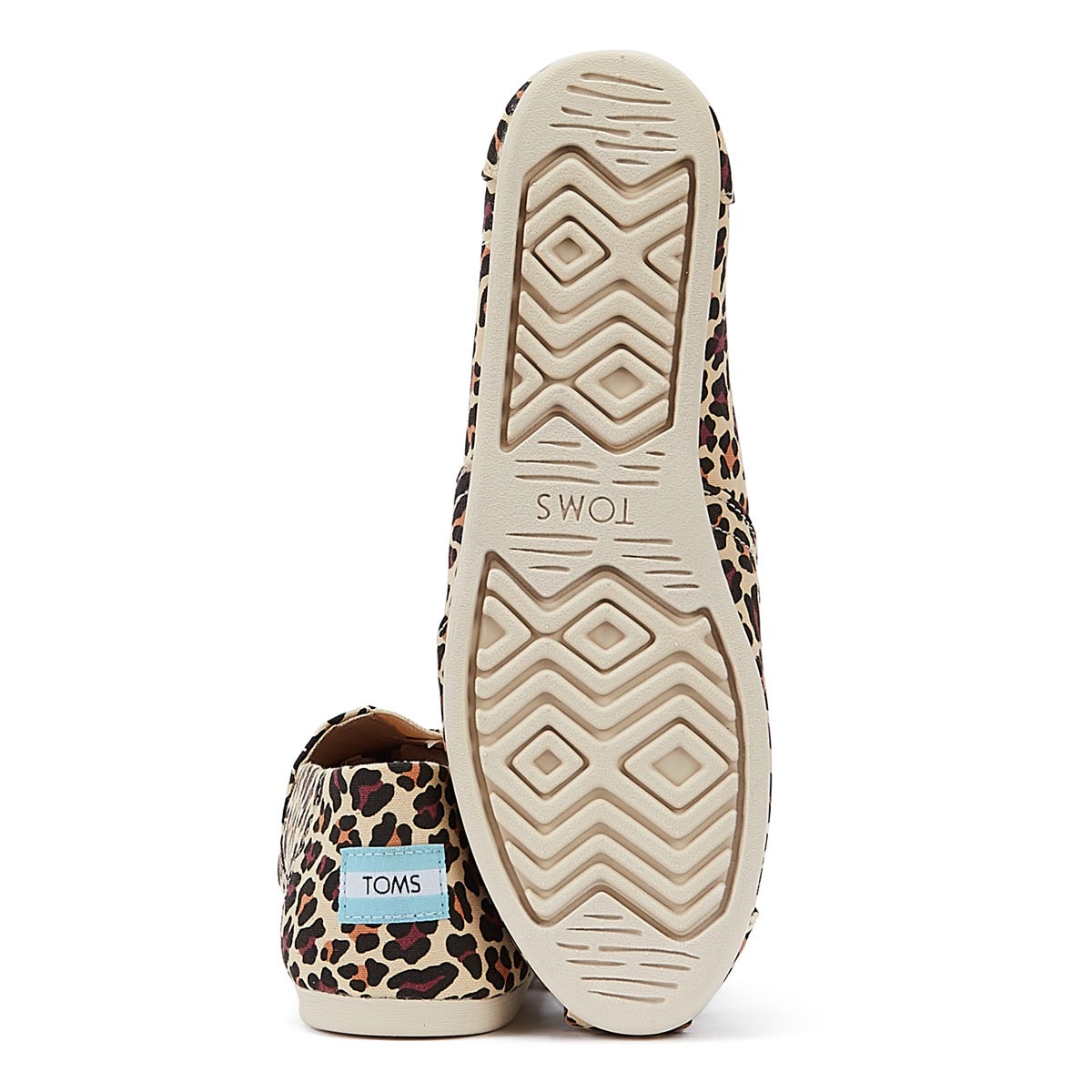TOMS Alpargata Womens Leopard Espadrilles