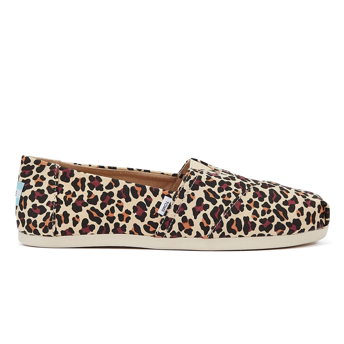TOMS Alpargata Womens Leopard Espadrilles