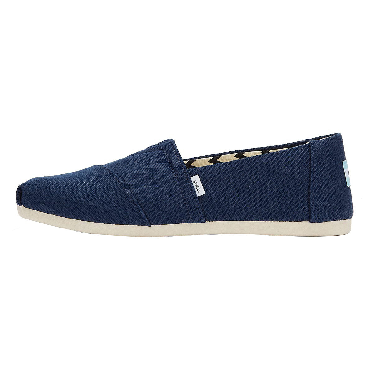 TOMS Alpargata Baumwolle Canvas Womens Marine Espadrilles