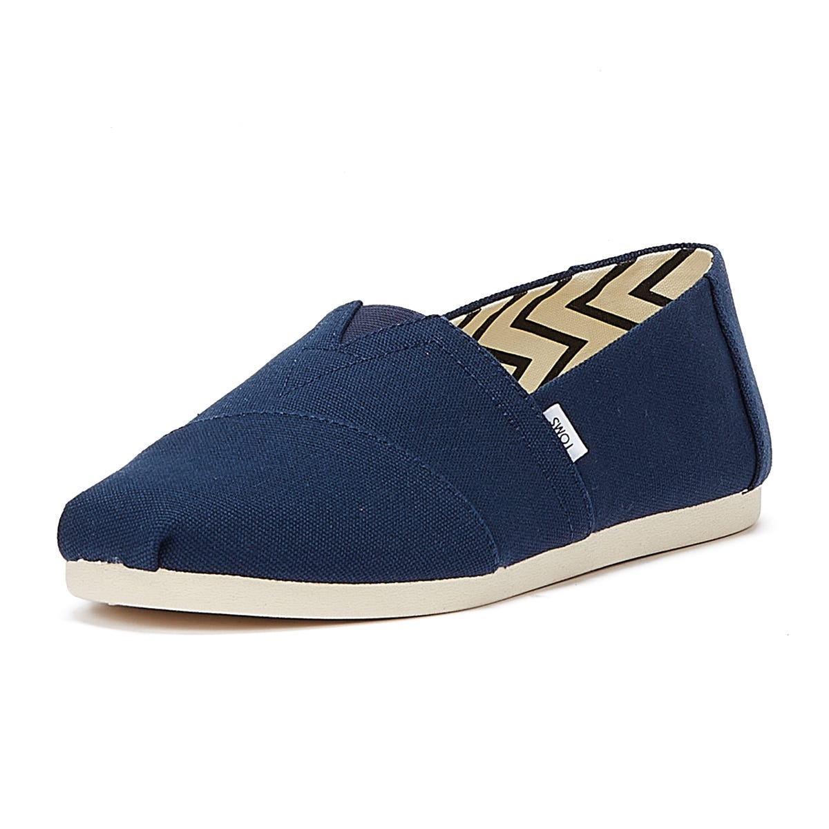 TOMS Alpargata Baumwolle Canvas Herren Marine Espadrilles