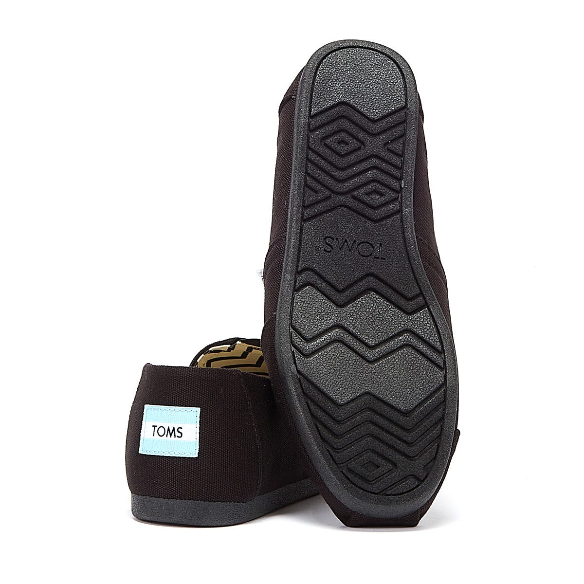 TOMS Alpargata Cotton Canvas Herren Schwarz / Schwarz Espadrilles