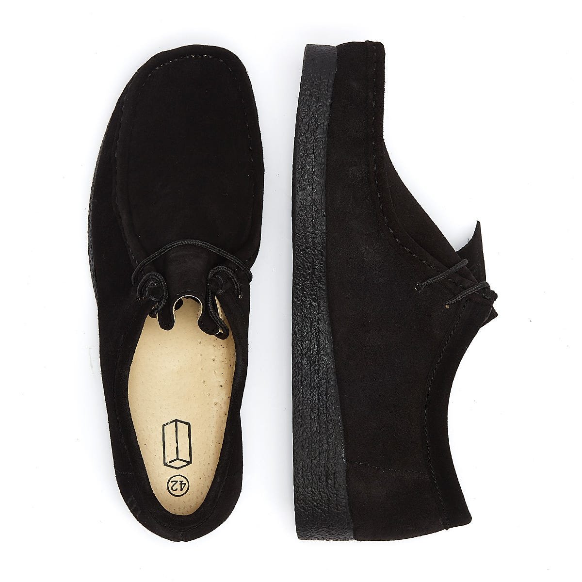 Tower London Apache Schwarz Wildleder Schuhe
