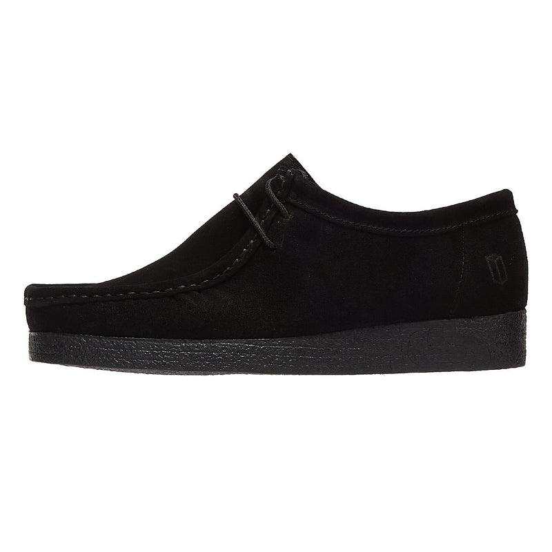 TOWER London Apache Schwarz Wildleder Schuhe