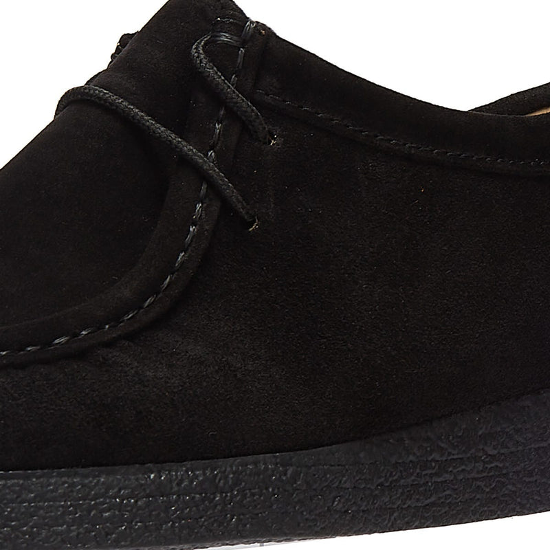 TOWER London Apache Schwarz Wildleder Schuhe