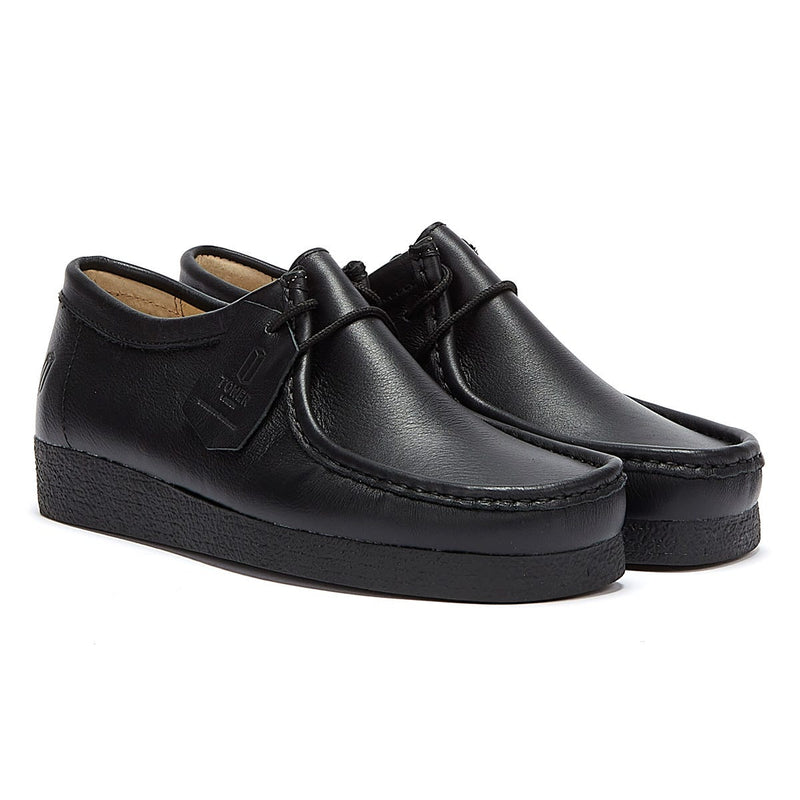 TOWER London Apache Schwarz Nappa Schuhe