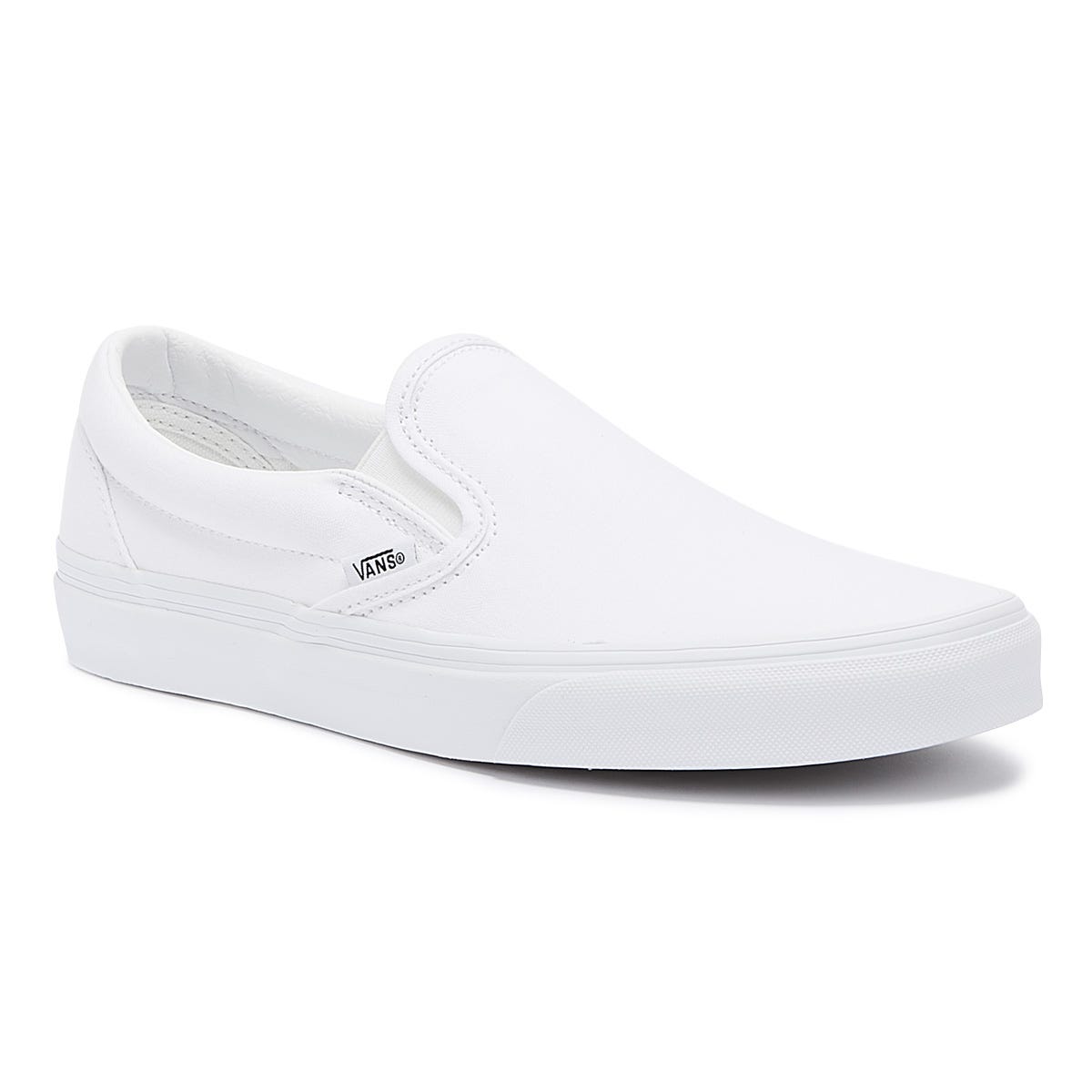 Vans Classic Slip on True White Canvas Turnschuhe