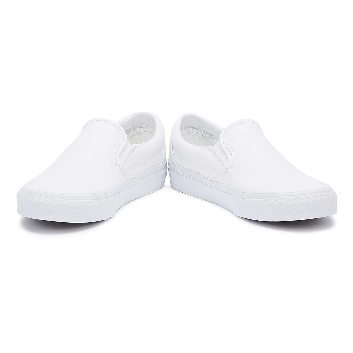 Vans Classic Slip on True White Canvas Turnschuhe