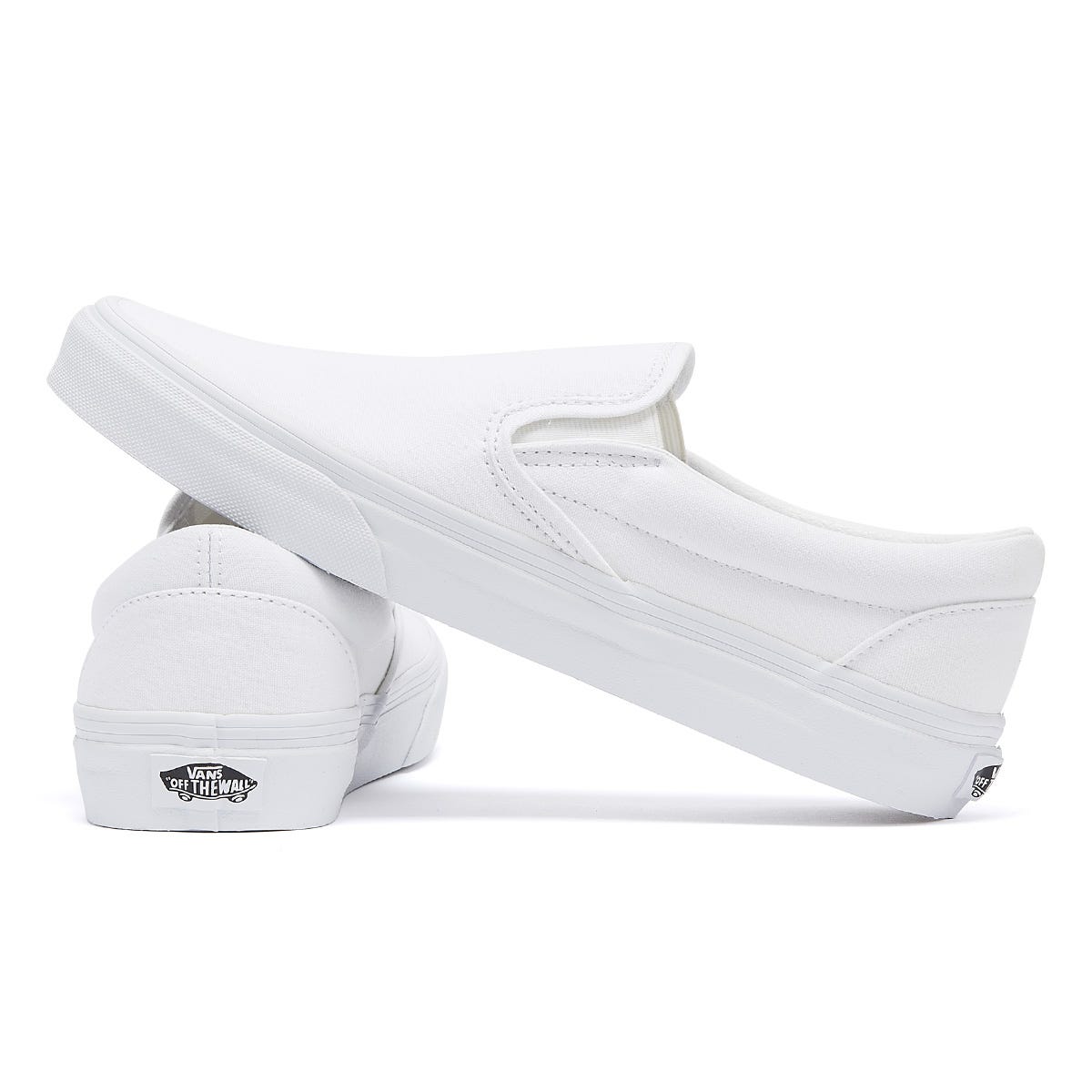 Vans Classic Slip on True White Canvas Turnschuhe