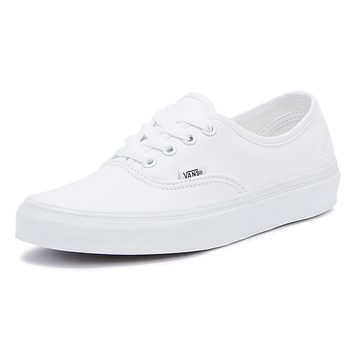 Vans Authentic Herren Weiß Canvas Turnschuhe