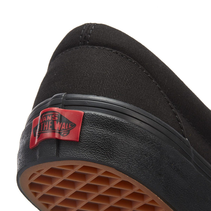 Vans Classic Slip on Damen Schwarz Canvas Turnschuhe