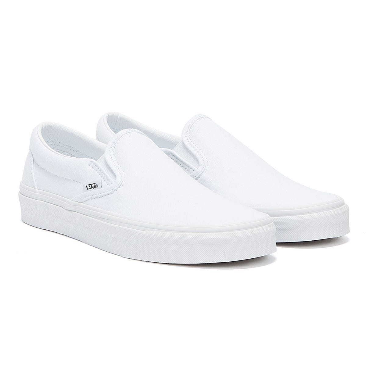 Vans Classic Slip on True White Canvas Turnschuhe
