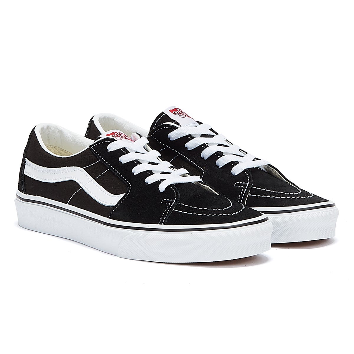 Vans Sk8-Low Schwarz / Weiß Turnschuhe