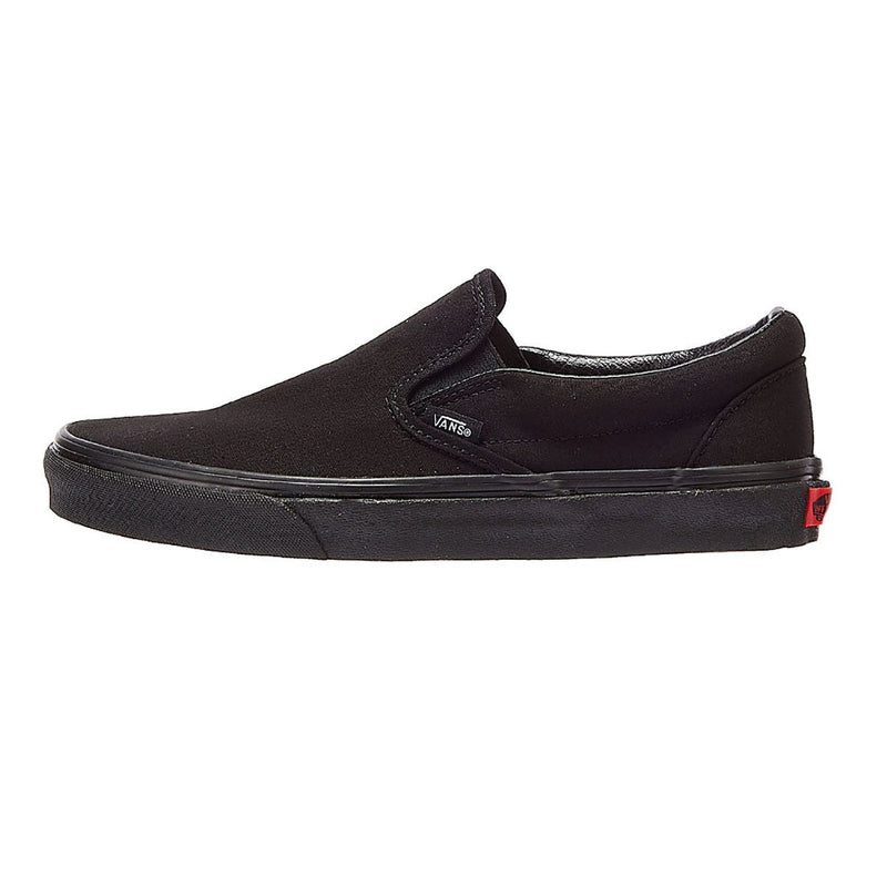 Vans Classic Slip on Damen Schwarz Canvas Turnschuhe