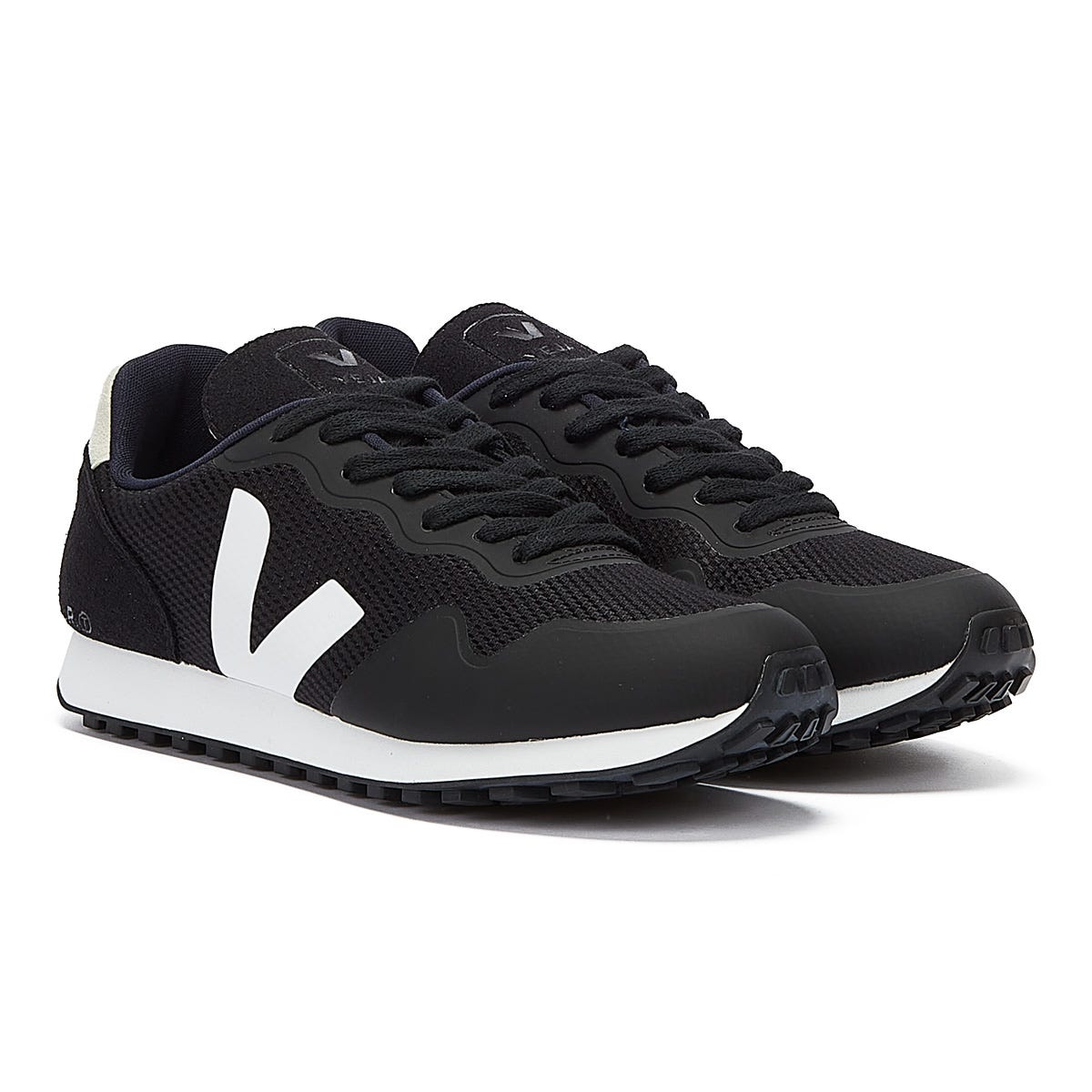 Veja SDU B-mesh Womens Schwarz / Weiß Turnschuhe