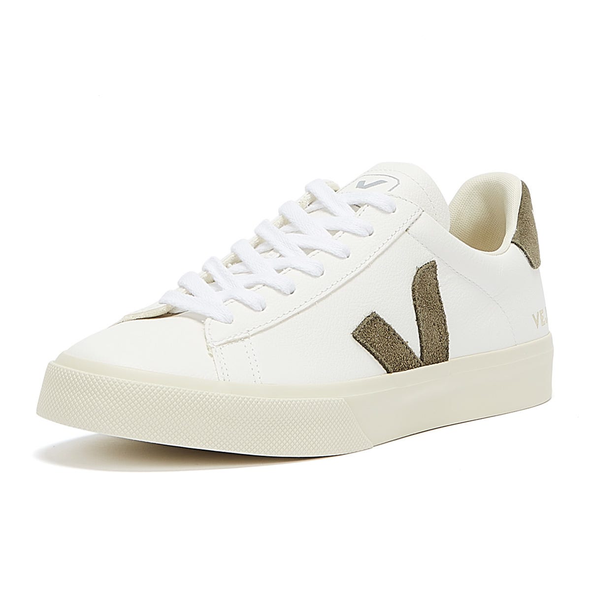 Veja Campo Herren Extra Weiß / Khaki Turnschuhe