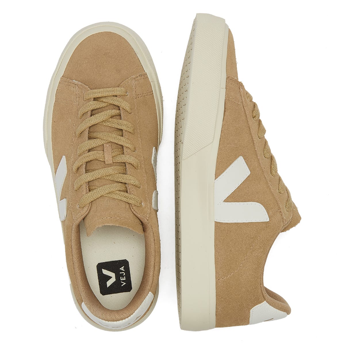 Veja Campo Womens Dune / Weiß Trainer