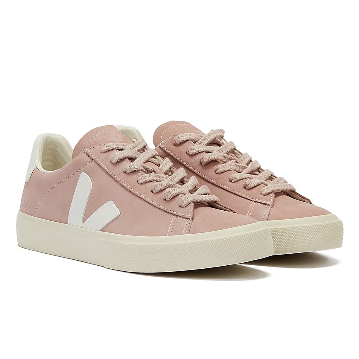 Veja Campo Womens Babe / Weiß Turnschuhe