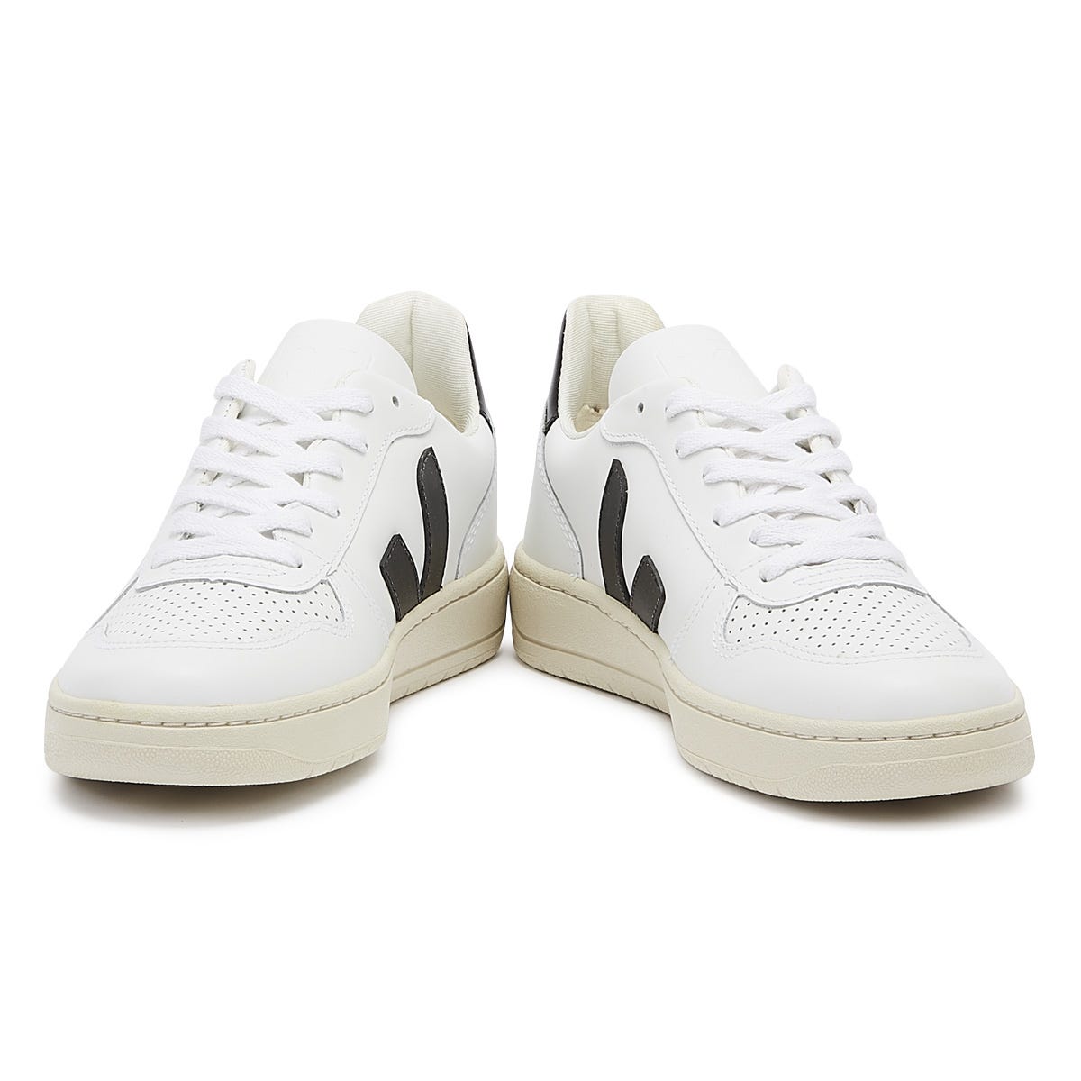Veja V-10 Womens Extra Weiß / Schwarz Turnschuhe
