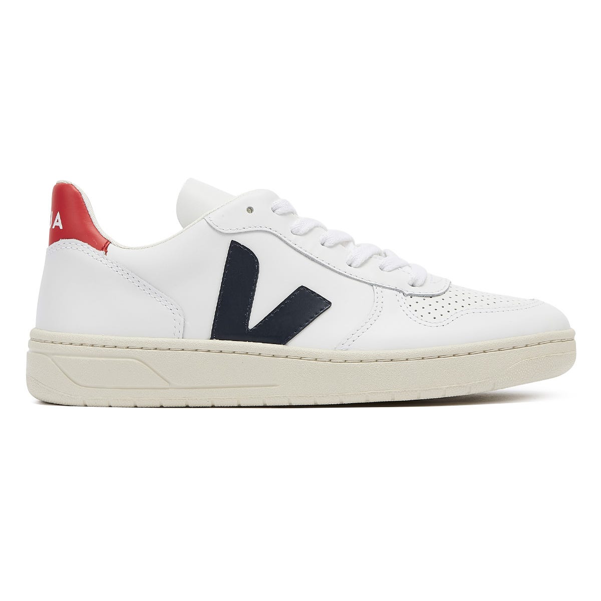 Veja V-10 Damen Extra Weiß / Nautico Pekin Turnschuhe