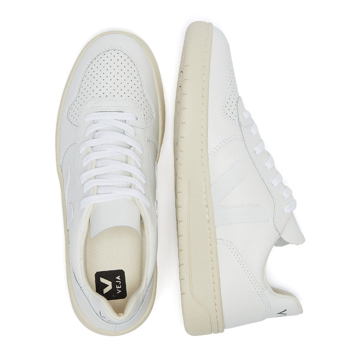 Veja V-10 Herren Extra Weiß / Weiß Turnschuhe