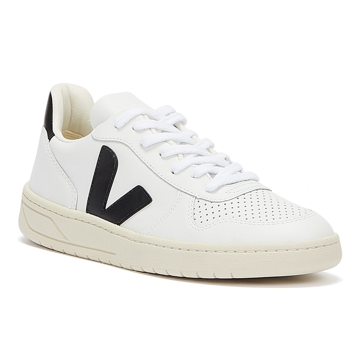 Veja V-10 Herren Extra Weiß / Schwarz Turnschuhe