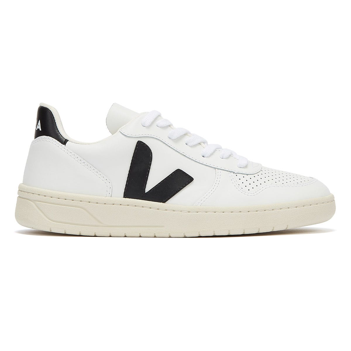 Veja V-10 Herren Extra Weiß / Schwarz Turnschuhe